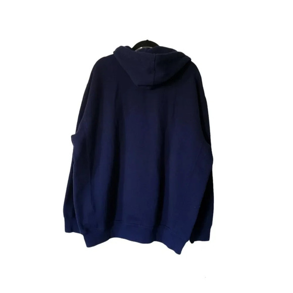 Polo Ralph Lauren Cruise Navy Blue Full Zip Thermal Fleece Hoodie Jacket 2XLT - Picture 3 of 10